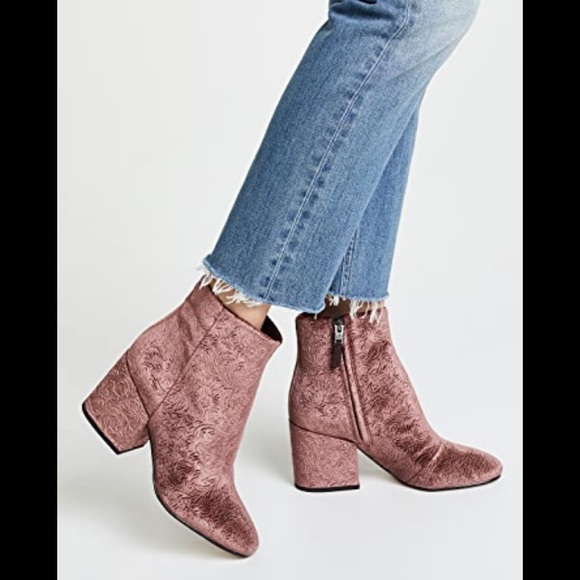 Sam Edelman Suede Block Heel Bootie (37/6.5) - Picture 3 of 3